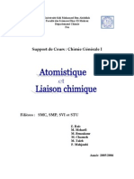 Atomistique Liaisons Chimique Deug s1 by Hassan