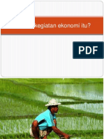 Apakah Kegiatan Ekonomi Itu