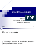 Creditos Academicos