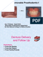 Clinical Removable Prosthodontic-I