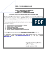 Model Press Communique: WWW - Utm.ac - Mu