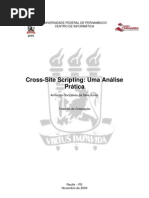 Cross Site String Uma Analise Pratica