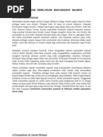 Download Sejarah Kewujudan Masyarakat Majmuk Di Malaysia by siti noraini hamzah SN13097947 doc pdf