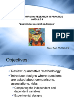 N3030 - Module 4 - Quantitative Research and Designs