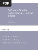 Download Software Quality Engineering  Testing Basics - Belal Raslan by Karthik Tantri SN13098645 doc pdf