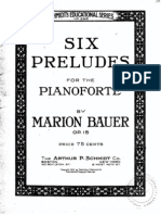 Bauer Marion 6 Preludi PDF