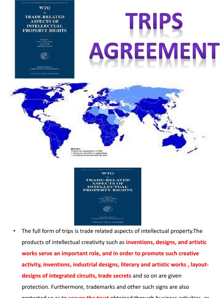 trips agreement member countries