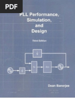 PLL Performance Simulation and Design 3rd Edition