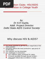 Download HIV Intervention in College Youth by Red Ribbon Clubs by drakgupta6924 SN13099479 doc pdf