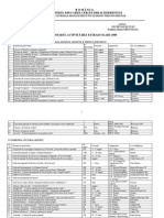 Calendarul Activitatilor Extrascolare 2008