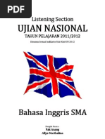 Download Listening Section UN Bahasa Inggris 2012 by Regina Tamara SN130995382 doc pdf