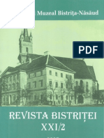 Revista Bistritei XXI 2 2007