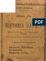 PRIMER AgnO DE HISTORIA PATRIA PDF