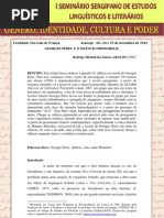 GEORGES PEREC E O SILÊNCIO PRIMORDIAL