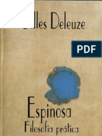 Deleuze - Espinosa  Filosofia Prática