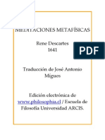 Meditaciones Metafisicas Descartes