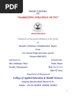 To Printproject Report on Itc