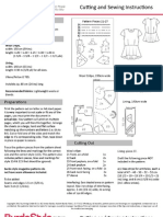 113 Top Cutting and Sewing Instructions Original PDF