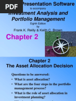 Investment Analysis and Portfolio Management: Lecture Presentation Software