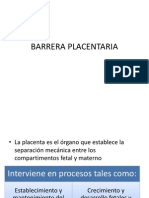 Barrera Placentaria