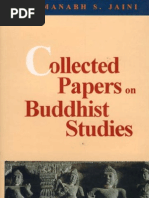 Padmanabh S. JAINI, Collected Papers On Buddhist Studies, Motilal ...
