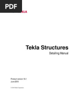 Tekla Structures Detailing Manual