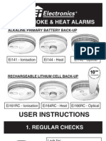 Smoke and Heat Alarm Instructions 240 Volts