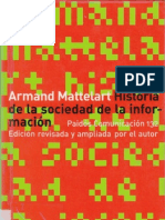 Mattelart, Armand - Historia de la sociedad de la Información