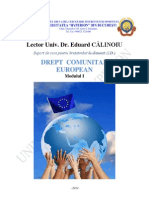 Drept Comunitar European