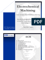 Electrochemical Machining Nov16th2010