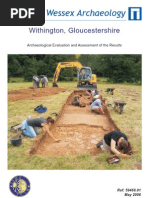 Download Withington Gloucestershire by Wessex Archaeology SN13103317 doc pdf