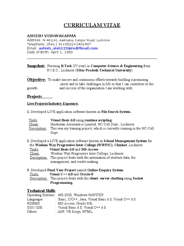 Resume 5 | PDF | Computing | Software