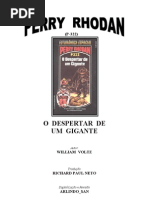 P-322 - O Despertar de Um Gigante - William Voltz