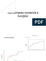 Ex Aproximarea Numerica a Functiilor