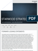 Starwood Strategy 2013