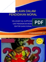 Penilaian Dalam Pendidikan Moral