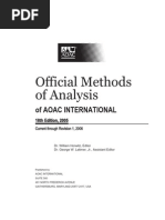 Download AOAC 2005 by Carolina Borin SN131064441 doc pdf