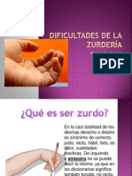 Dificultades de La Zurdería