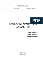 Evaluarea Aparatului Locomotor 2007