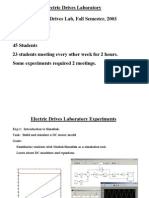 cONTROL DESK ELECTRICAL DRIVES