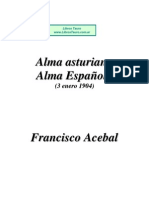 Acebal, Francisco - Alma Asturiana, Alma Española