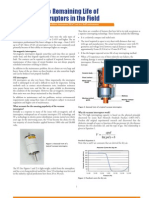 Predicting the Remaining Life of Vacuum Interrupters in the Field