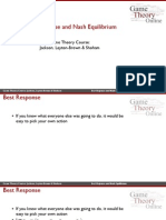 1-7 Best Response and Nash Equilibrium