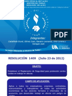 RESOLUCION 1409 DEL 2012
