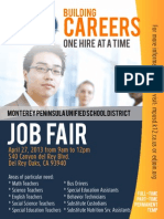 Mpusd HR Job Fair Flyer