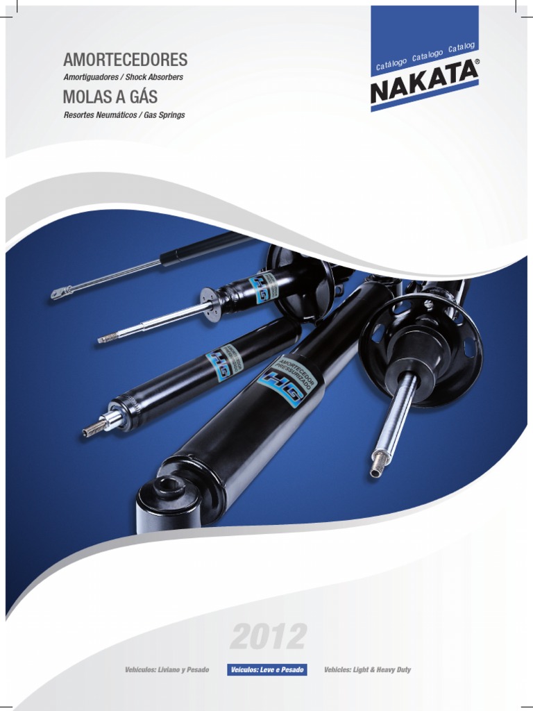 Nakata Catálogo Amortecedores e Mola A Gás 2012 | PDF