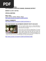Atherton 2013 Mid Year Budget Review
