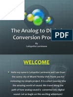 The Analog To Digital Conversion Process