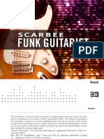 Scarbee Funk Guitarist Manual