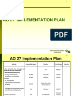AO 27 Workplan